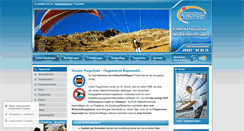 Desktop Screenshot of gleitschirmfliegen-bayern.de
